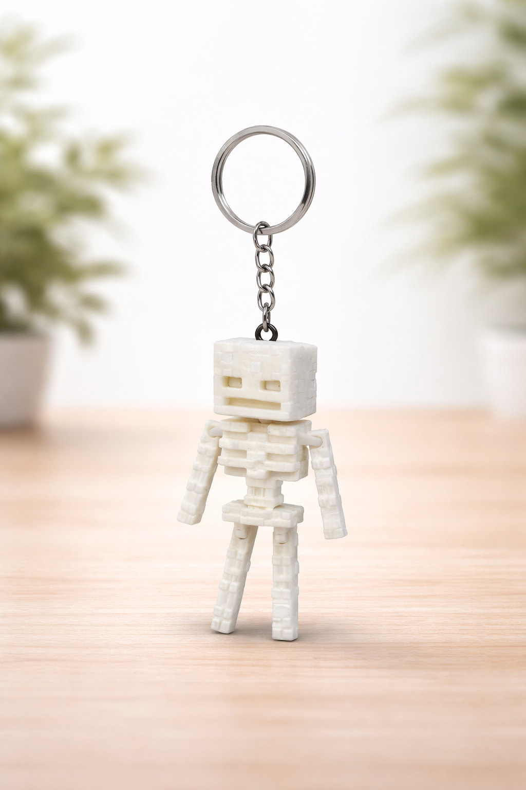 Minecraft İskelet Anahtarlık